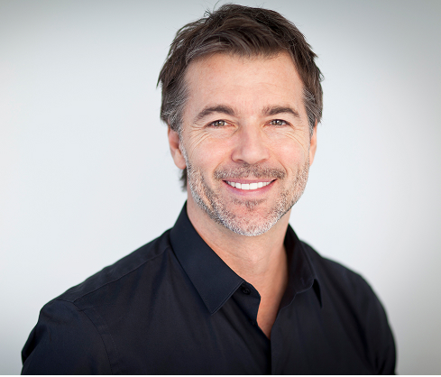man smiling